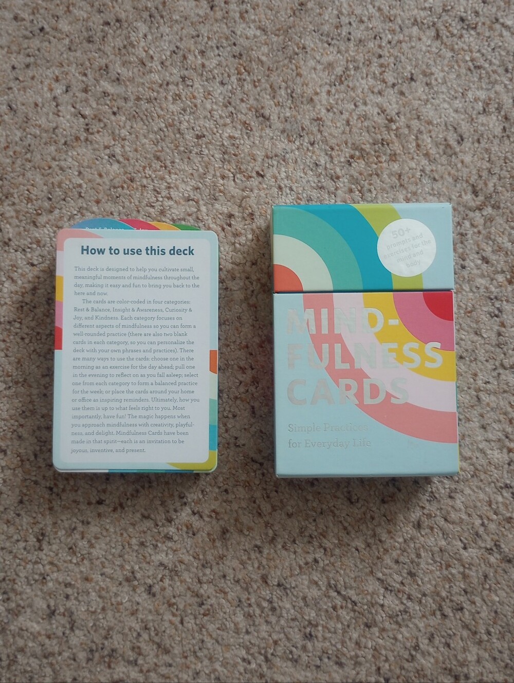 Mindfulness Cards Simple Practices For Everyday Life